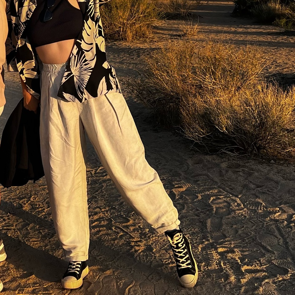 OYSHO linen pants